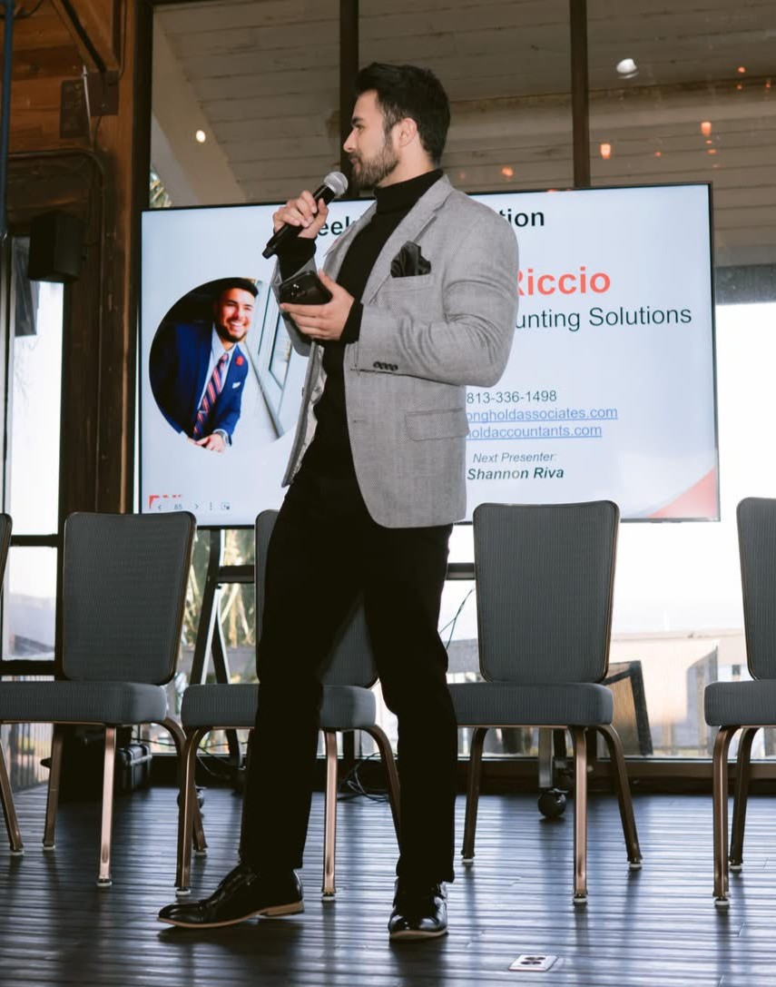 Alex M. Riccio, CPA, founder and CEO of Stronghold Accounting